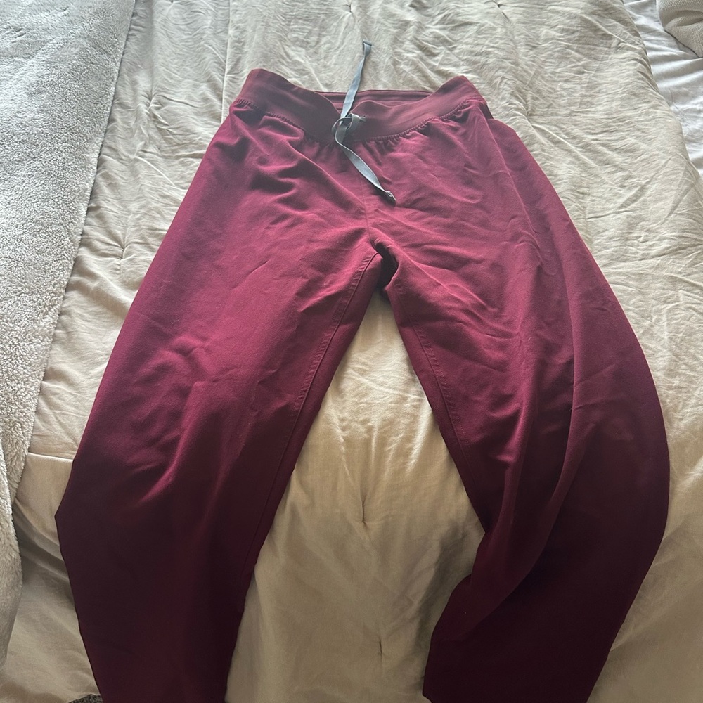 Figs Burgundy Livingston  Pants S tall